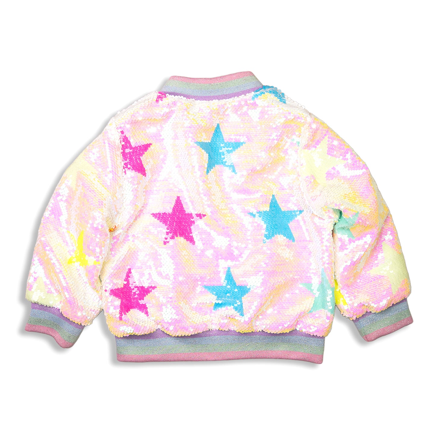 COLOURFUL STAR SEQUIN COAT