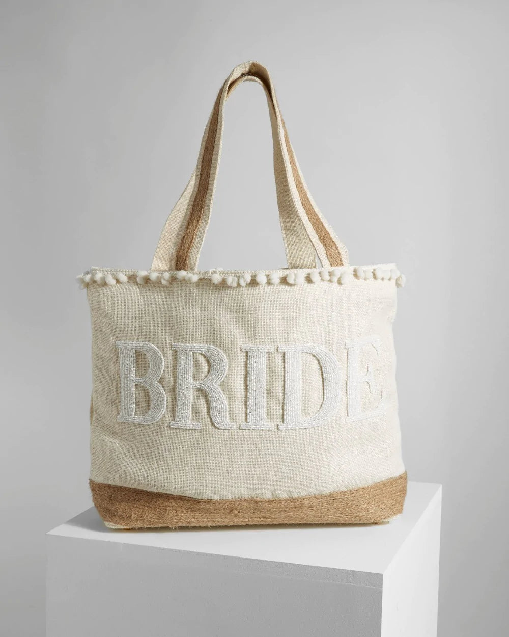 Pom Pom Tote Bag