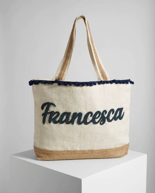 Pom Pom Tote Bag