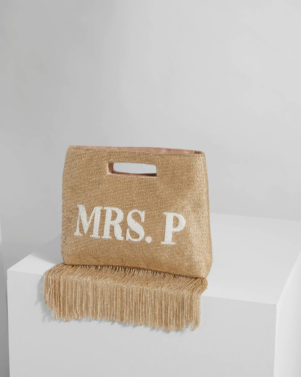 Fringe Pouch Clutch Bag