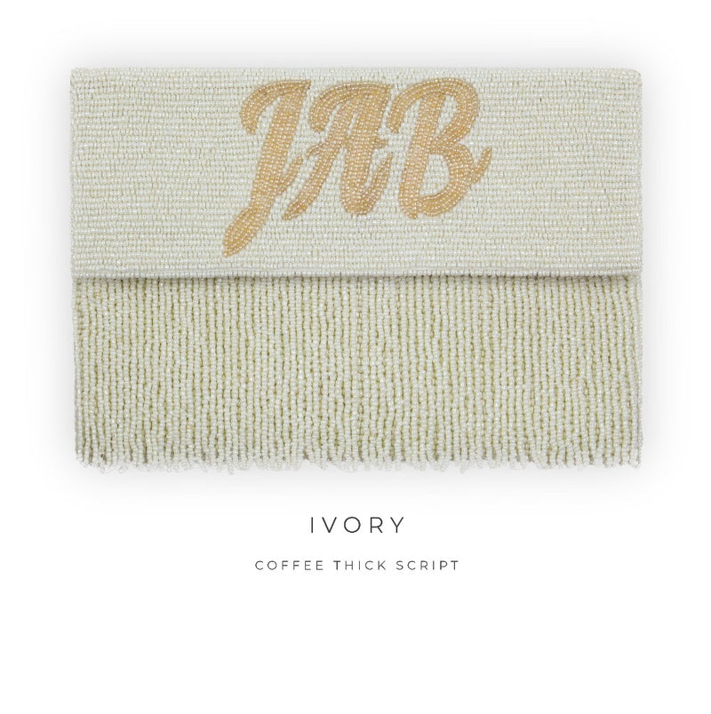 Fringe Half Fold Over Clutch