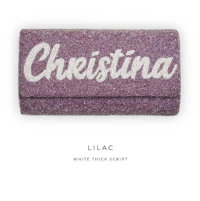 Medium Structured Clutch Bag