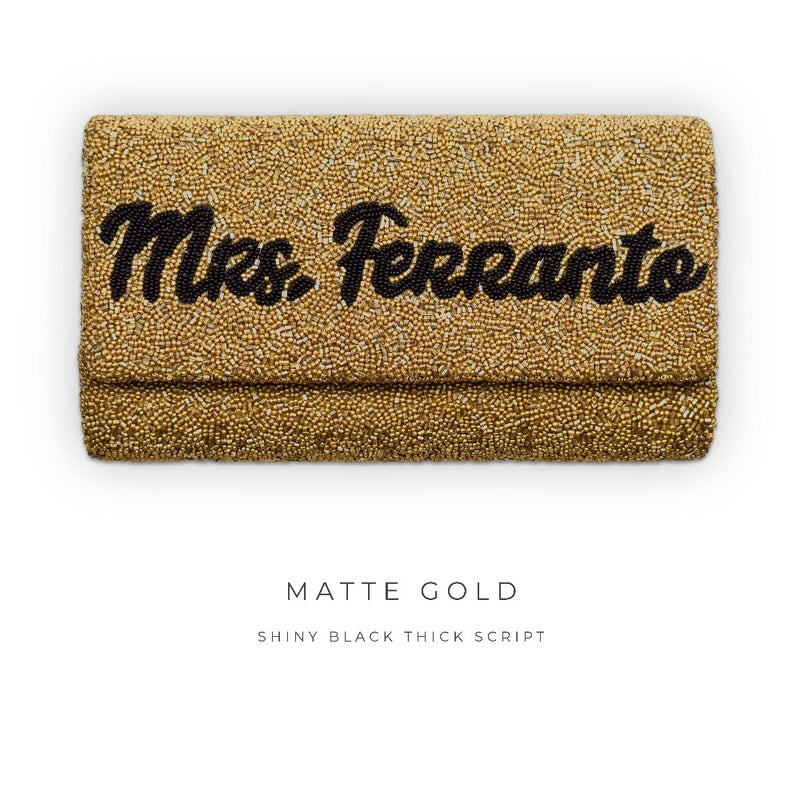 Medium Structured Clutch Bag