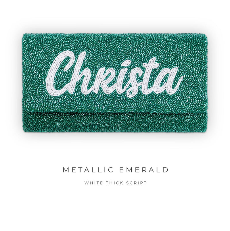 Medium Structured Clutch Bag