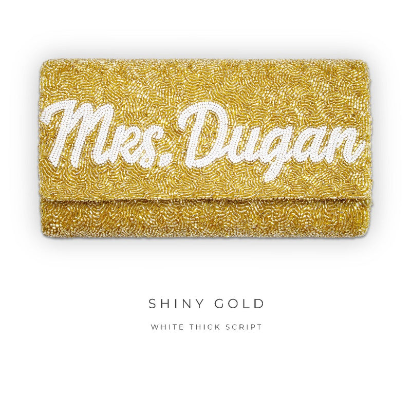 Medium Structured Clutch Bag