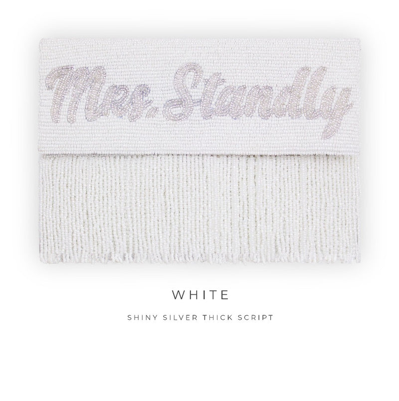 Fringe Half Fold Over Clutch