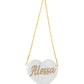 MRS X WITH LOVE KIDS HEART NAME BAG