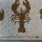 LOBSTER BAG WHITE AND GOLD