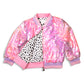 SHOOTING STAR PINK OMBRE SEQUIN COAT