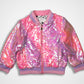 SHOOTING STAR COAT PINK OMBRE