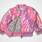 SHOOTING STAR COAT PINK OMBRE