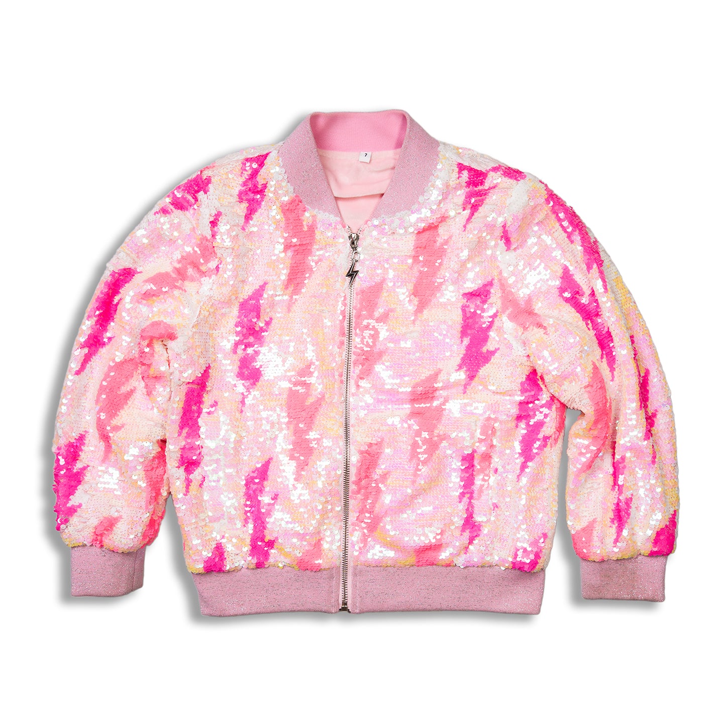 LIGHTENING BOLT SEQUIN COAT