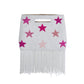 Fringe Pouch Clutch Bag