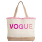 Pom Pom Tote Bag