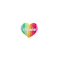 Rainbow Heart Coin Purse