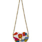 HEART COIN PURSE FLORAL LEOPARD - GIRLS