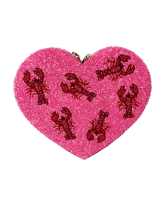 HEART BAG LOBSTER PINK AND RED - ADULT