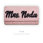 Medium Structured Clutch Bag