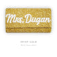 Medium Structured Clutch Bag