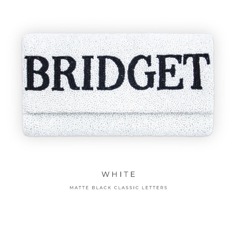 Medium Structured Clutch Bag