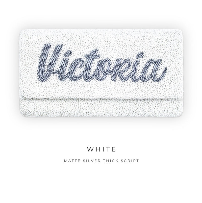 Medium Structured Clutch Bag